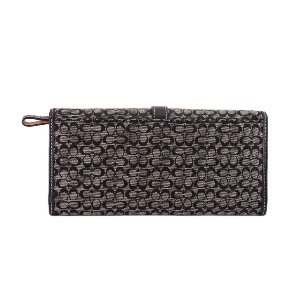 COACH VINTAGE SIGNATURE WALLETS BLACK