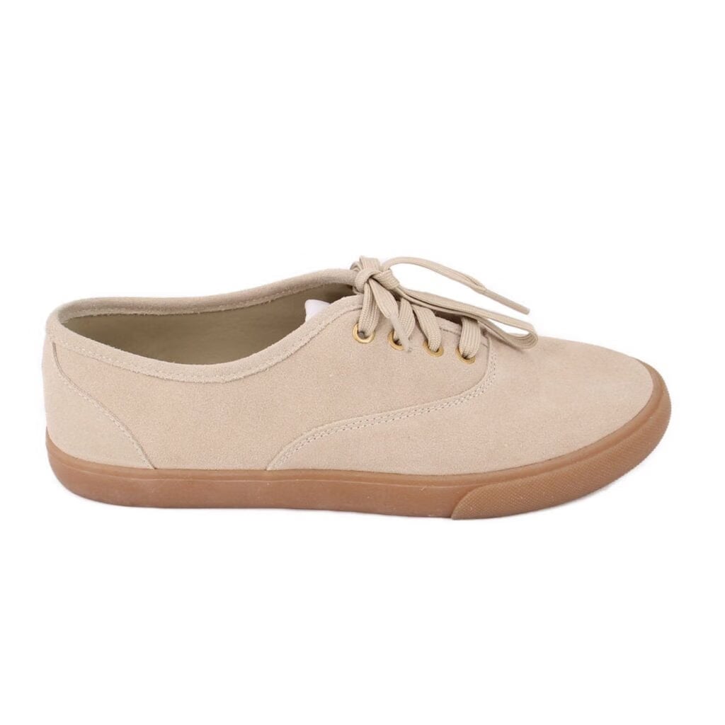 RAG & BONE BILLIE SUEDE SNEAKERS BEIGE 7.5 US