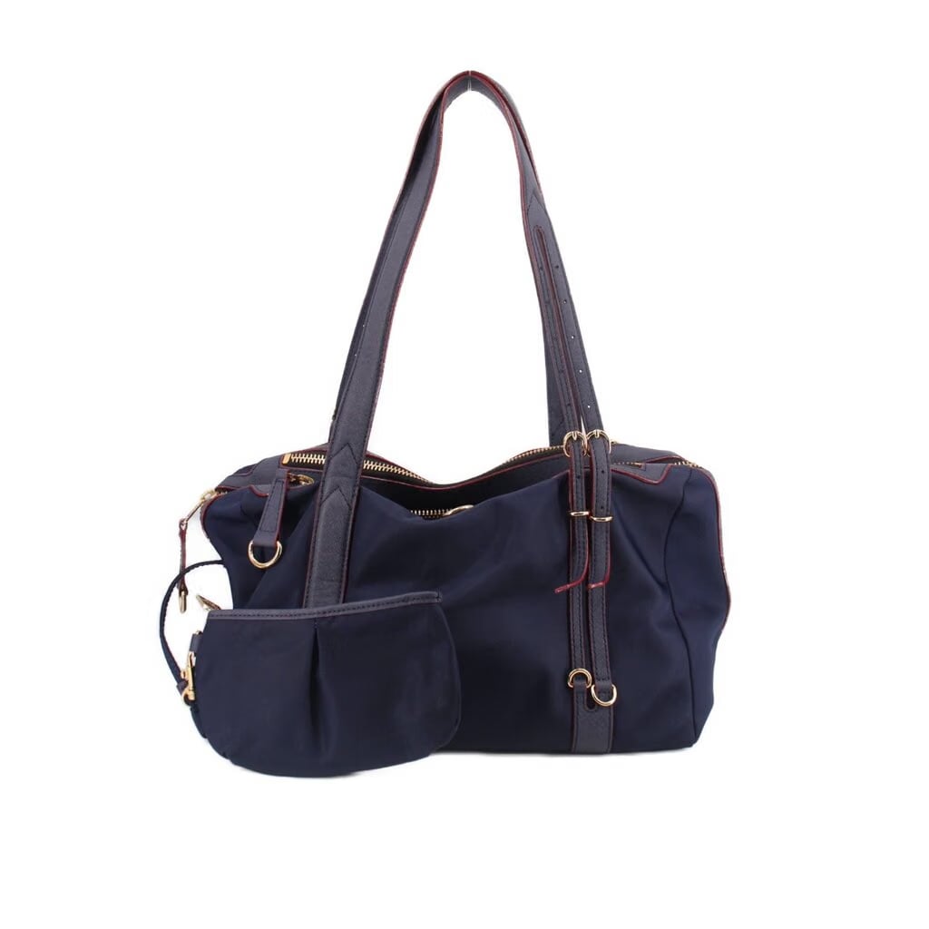 MZ WALLACE COLETTE SHOULDER BAGS NAVY