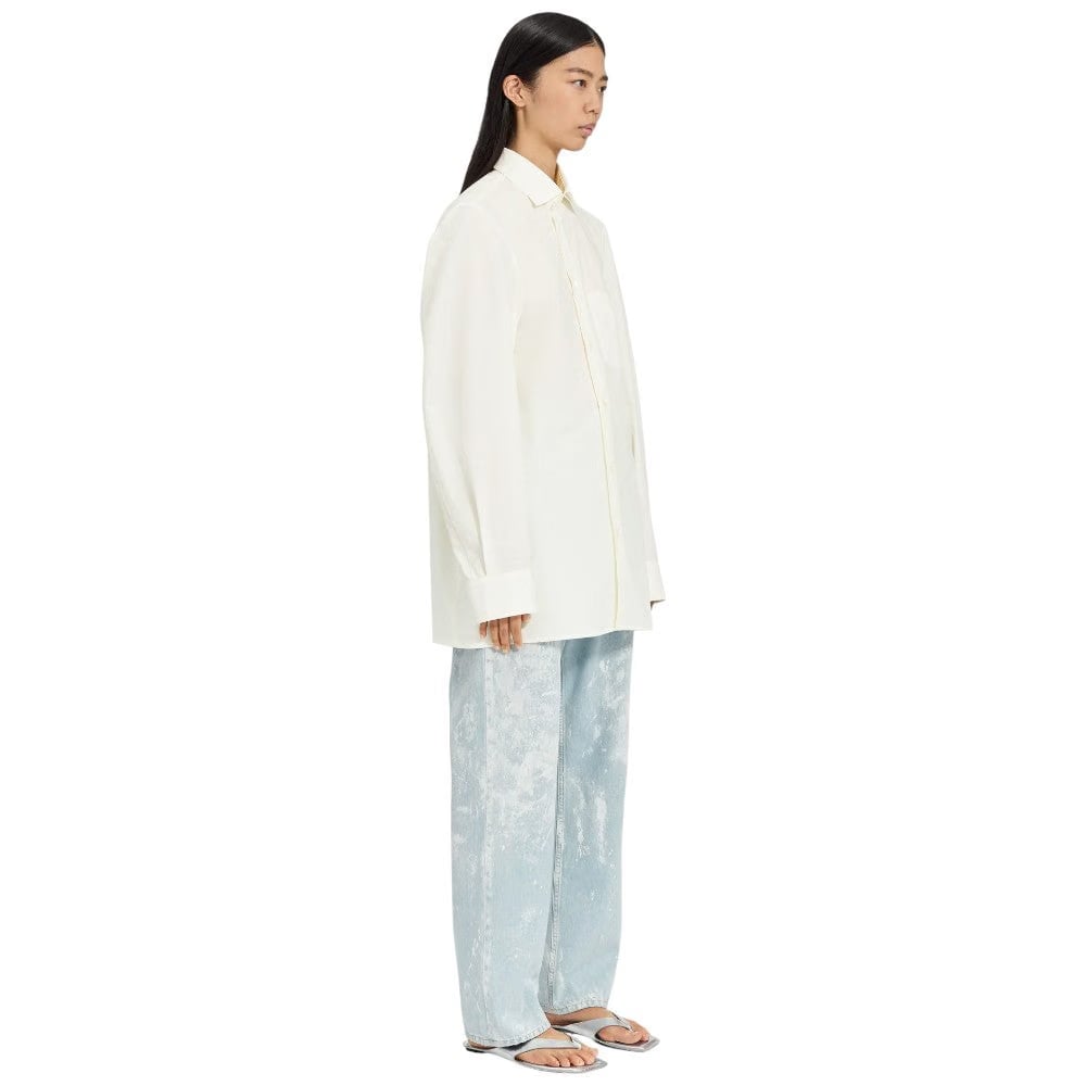 MM6 MAISON MARGIELA FLATTENED COTTON POPLIN SHIRT