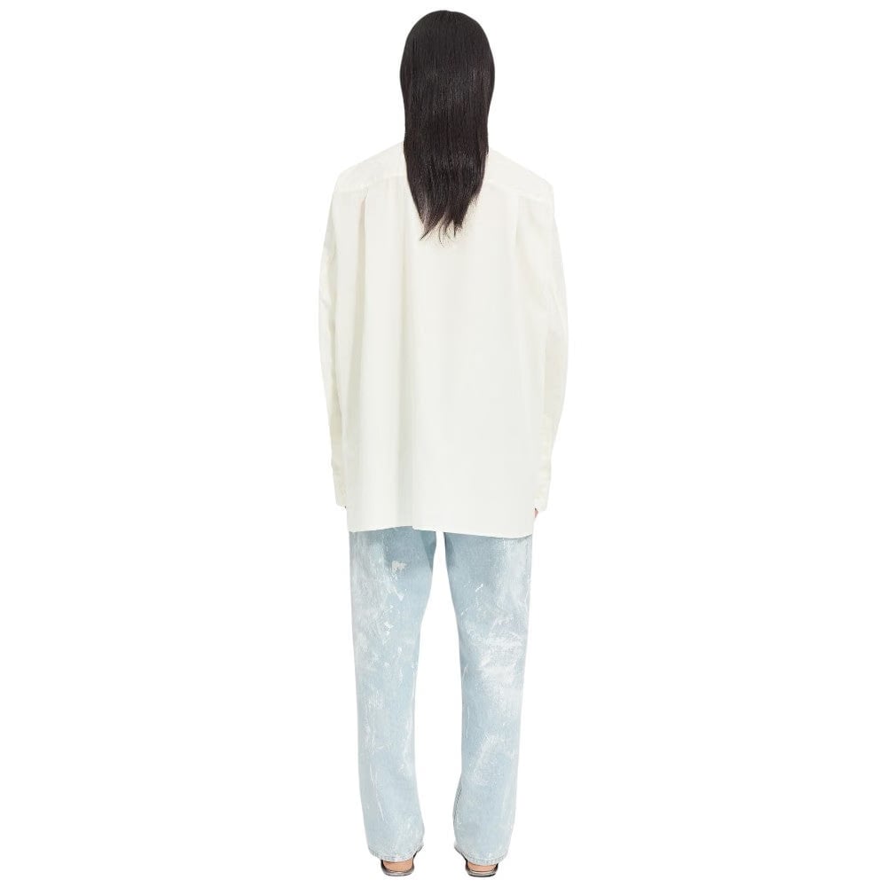 MM6 MAISON MARGIELA FLATTENED COTTON POPLIN SHIRT