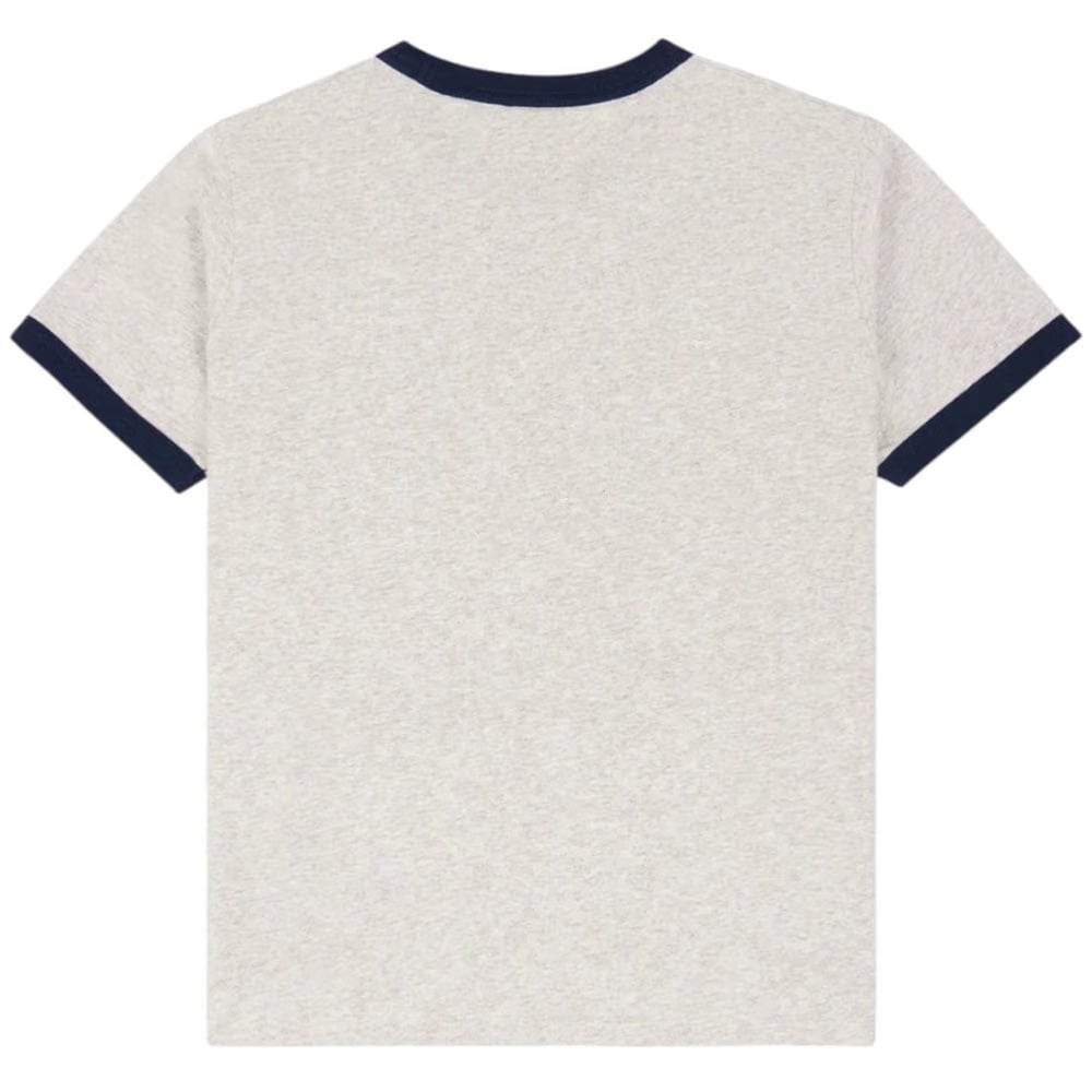 SPORTY & RICH BH Crest Soft Ringer Tee