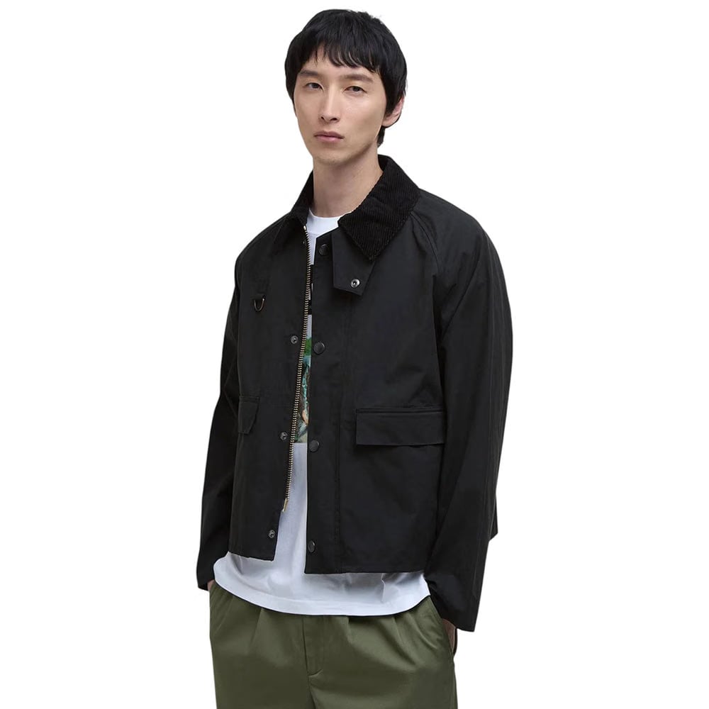 BARBOUR SPEY OVERSIZED CASUAL JACKET