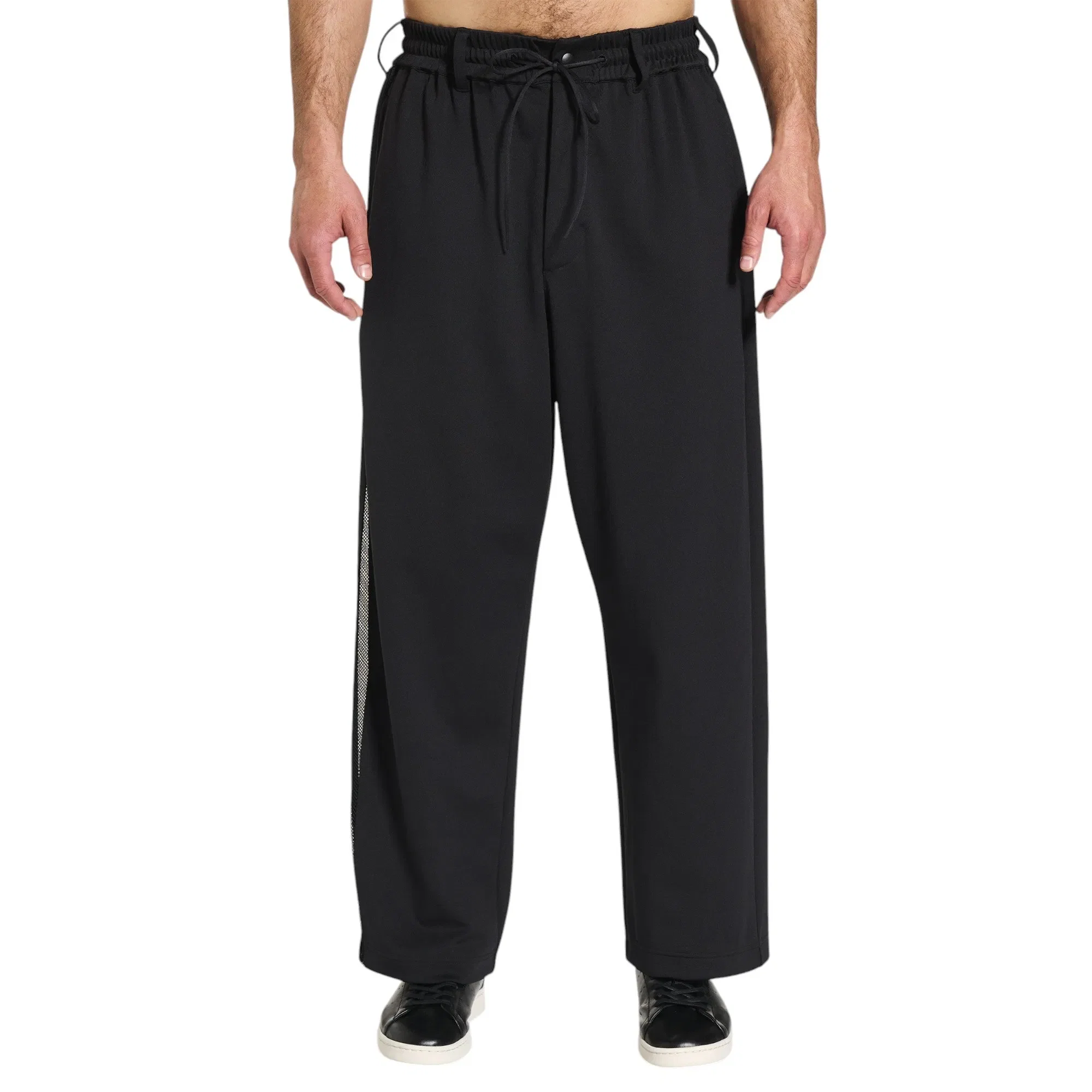 Y-3 MESH STRIPES TRACK TRACKSUIT BOTTOMS
