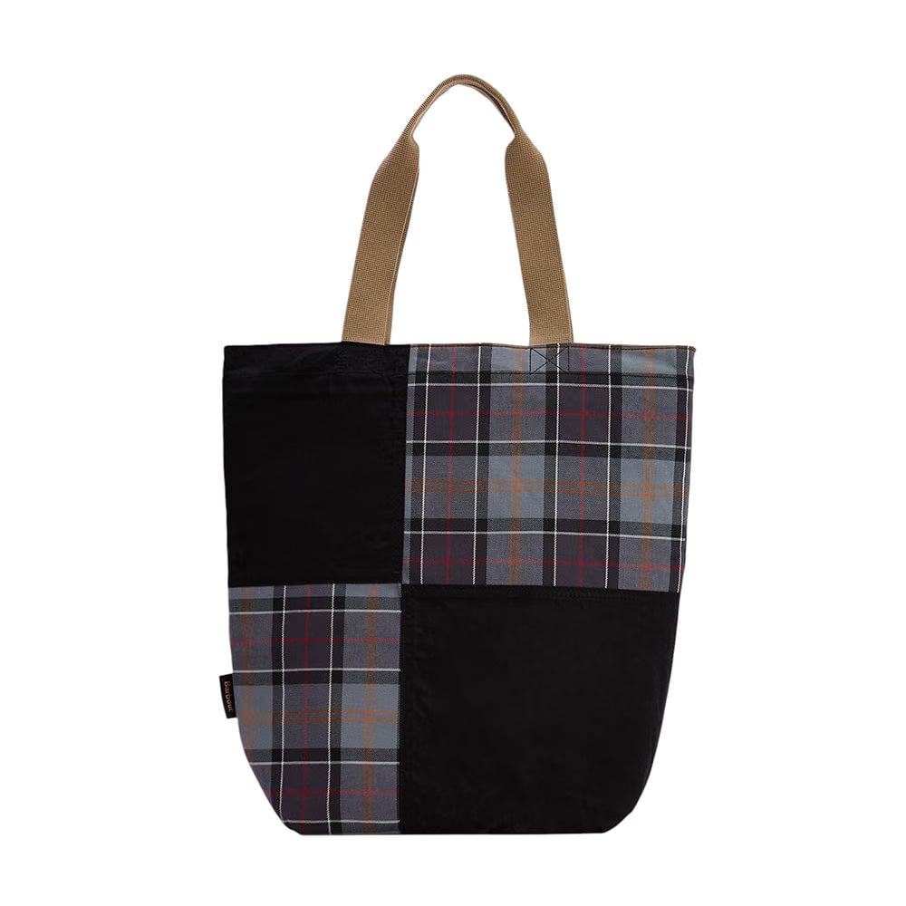 BARBOUR TRANSPORT PATCHWORK TOTE BAG