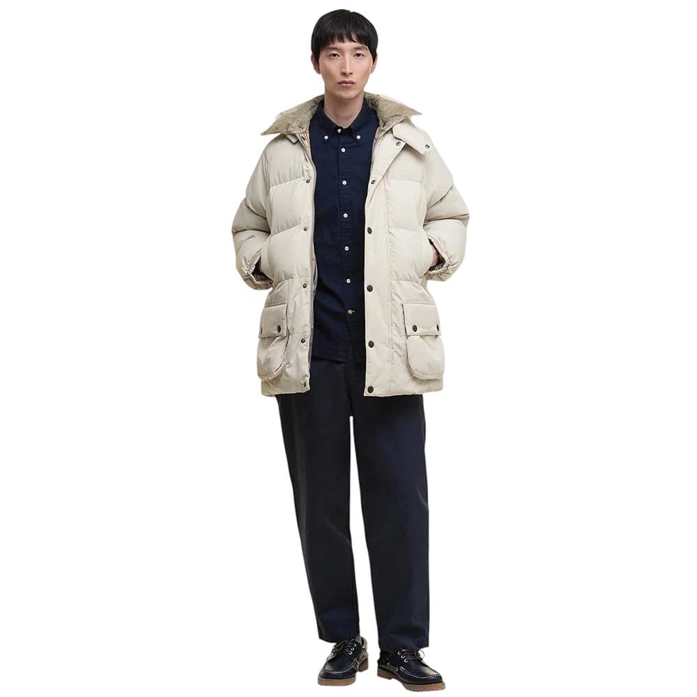BARBOUR OVERSIZED BEAUFORT PUFFER JACKET