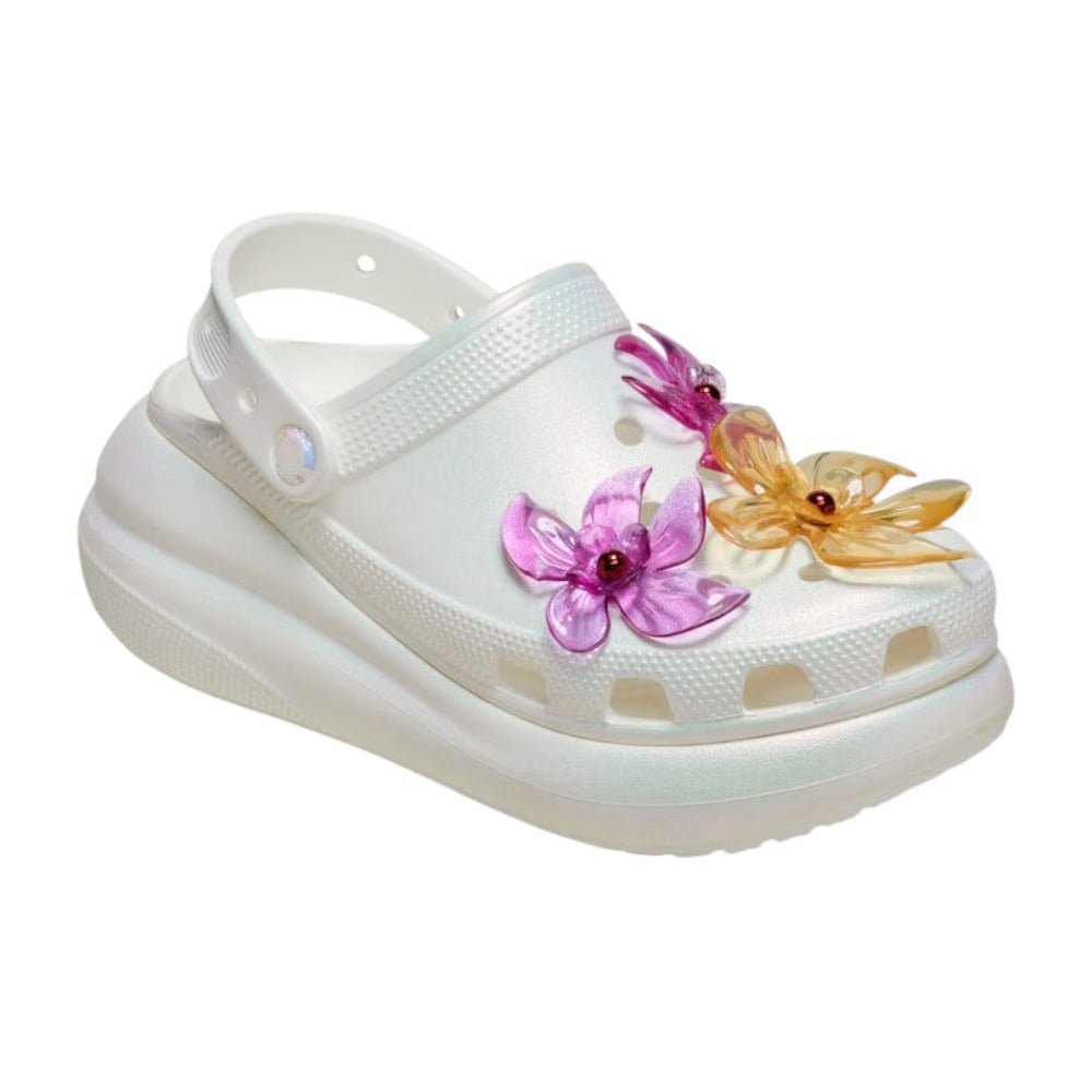 CROCS WOMEN'S CRUSH PEARLIZED FLORALS CLOG
