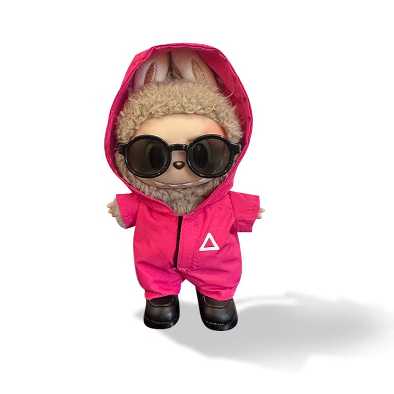 Labubu Outfit- Red Outfit + Sunglasses + Shoes