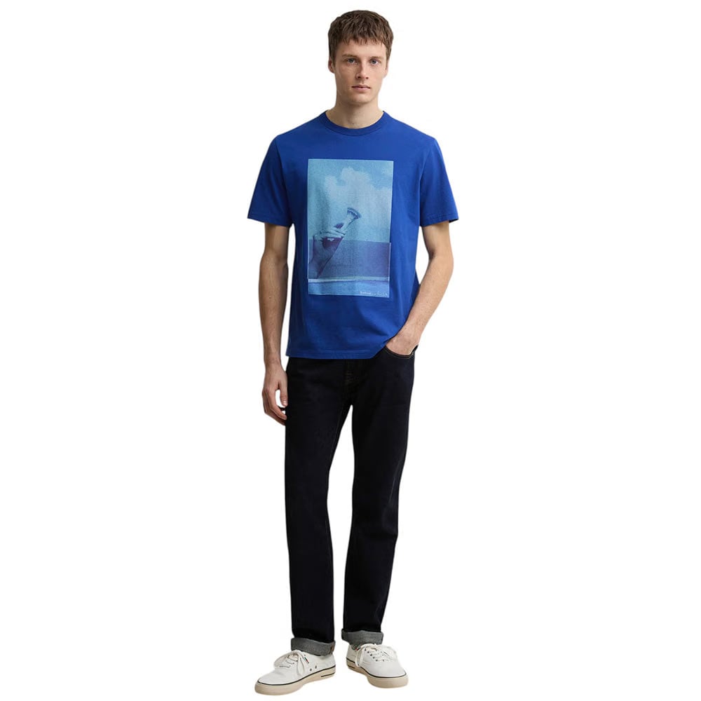 Barbour PAUL SMITH LOVES BARBOUR SCOOP T-SHIRT