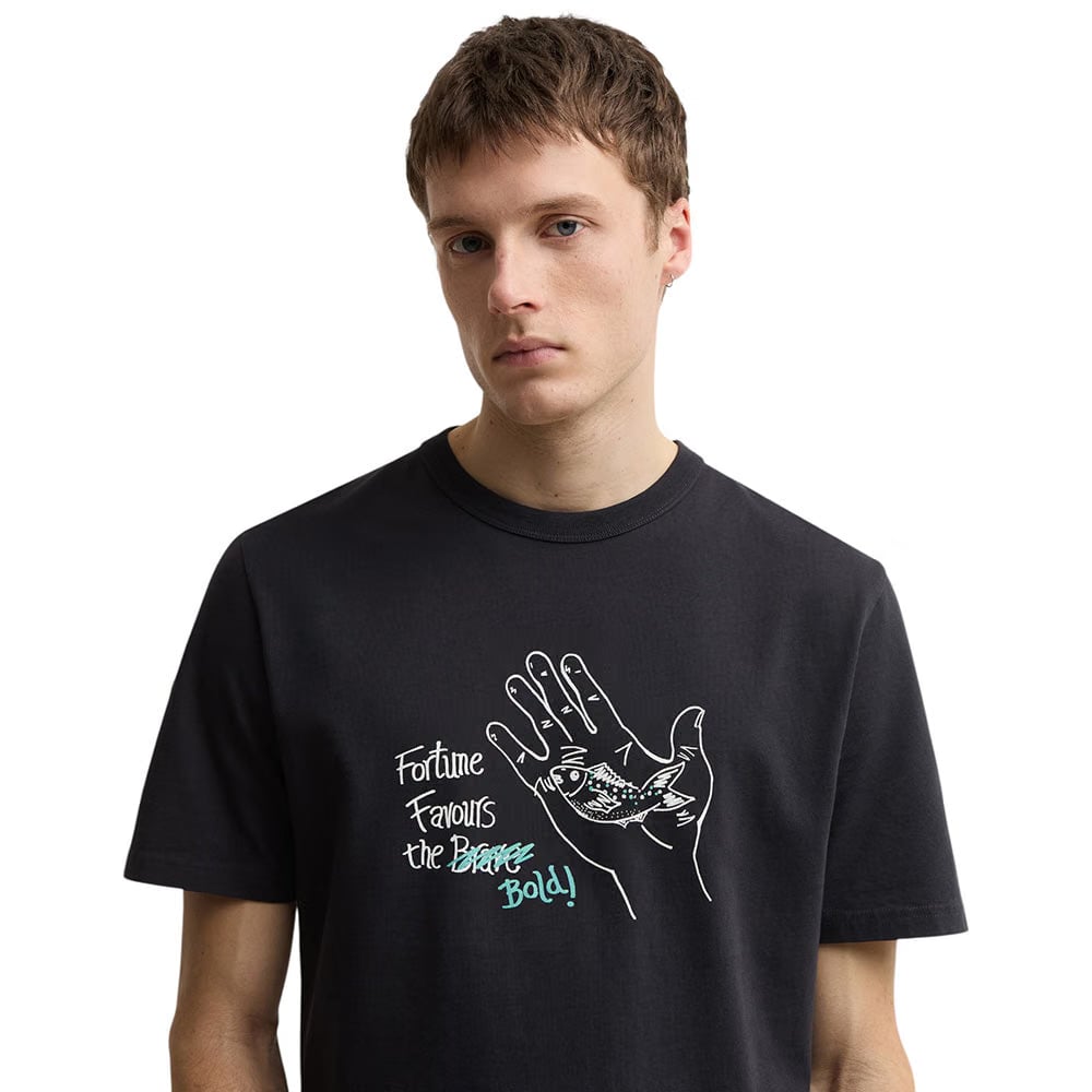 Barbour PAUL SMITH LOVES BARBOUR FORTUNE FISH GRAPHIC T-SHIRT