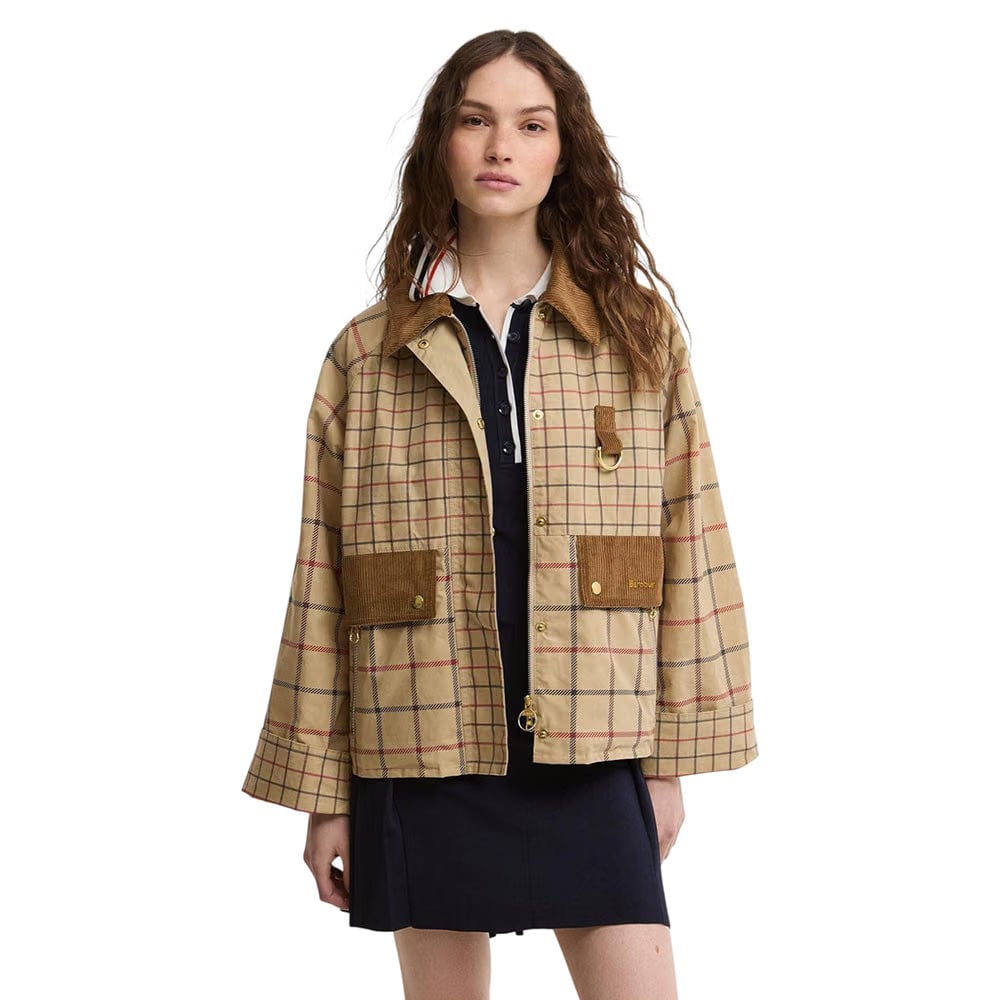 BARBOUR MACKWORTH CHECK CASUAL JACKET