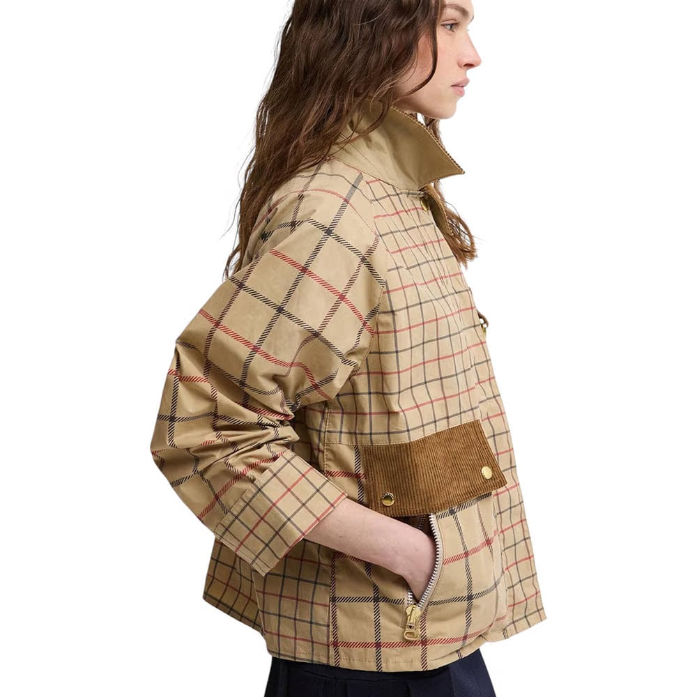 BARBOUR MACKWORTH CHECK CASUAL JACKET