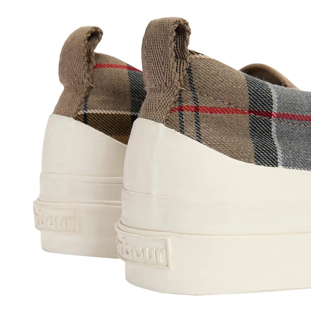 BARBOUR COWAN SLIP-ON TRAINERS