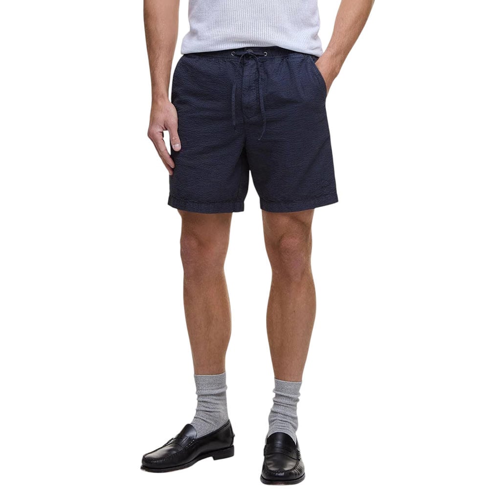 BARBOUR SEERSUCKER RELAXED SHORTS