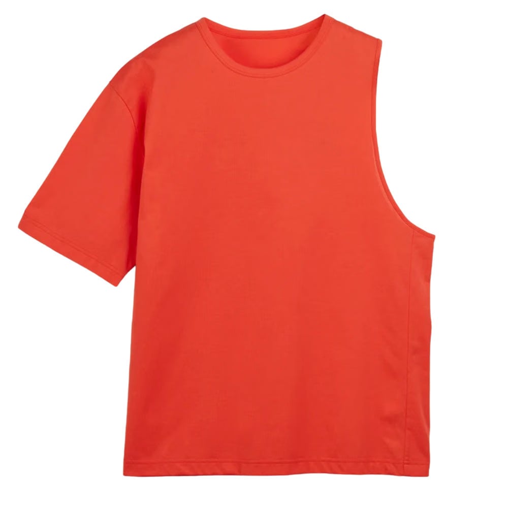 Y-3 LAYERED SHORT SLEEVE TEE (WOMEN)