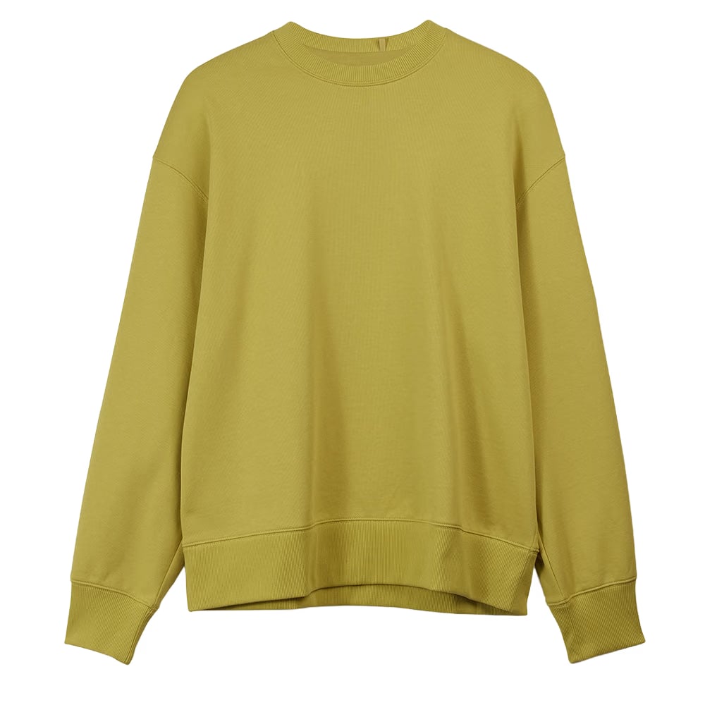 Y-3 ORGANIC COTTON TERRY CREW SWEATER (UNISEX)