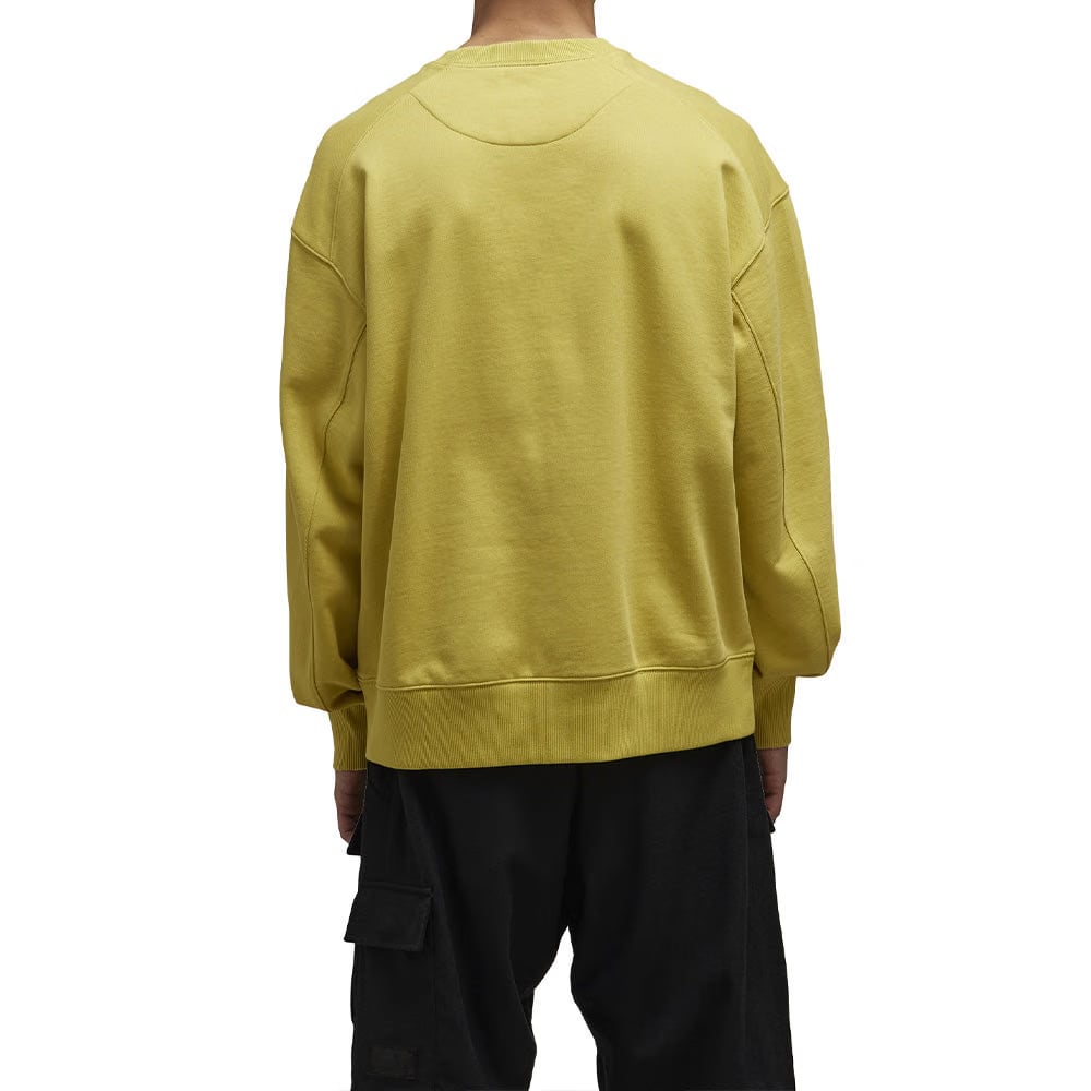Y-3 ORGANIC COTTON TERRY CREW SWEATER (UNISEX)