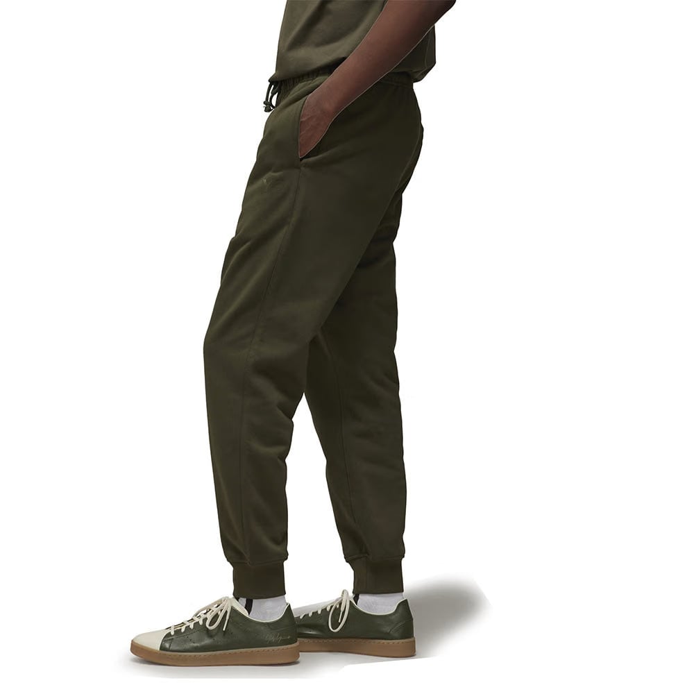 Y-3 BRUSHED TERRY CUFFED JOGGERS
