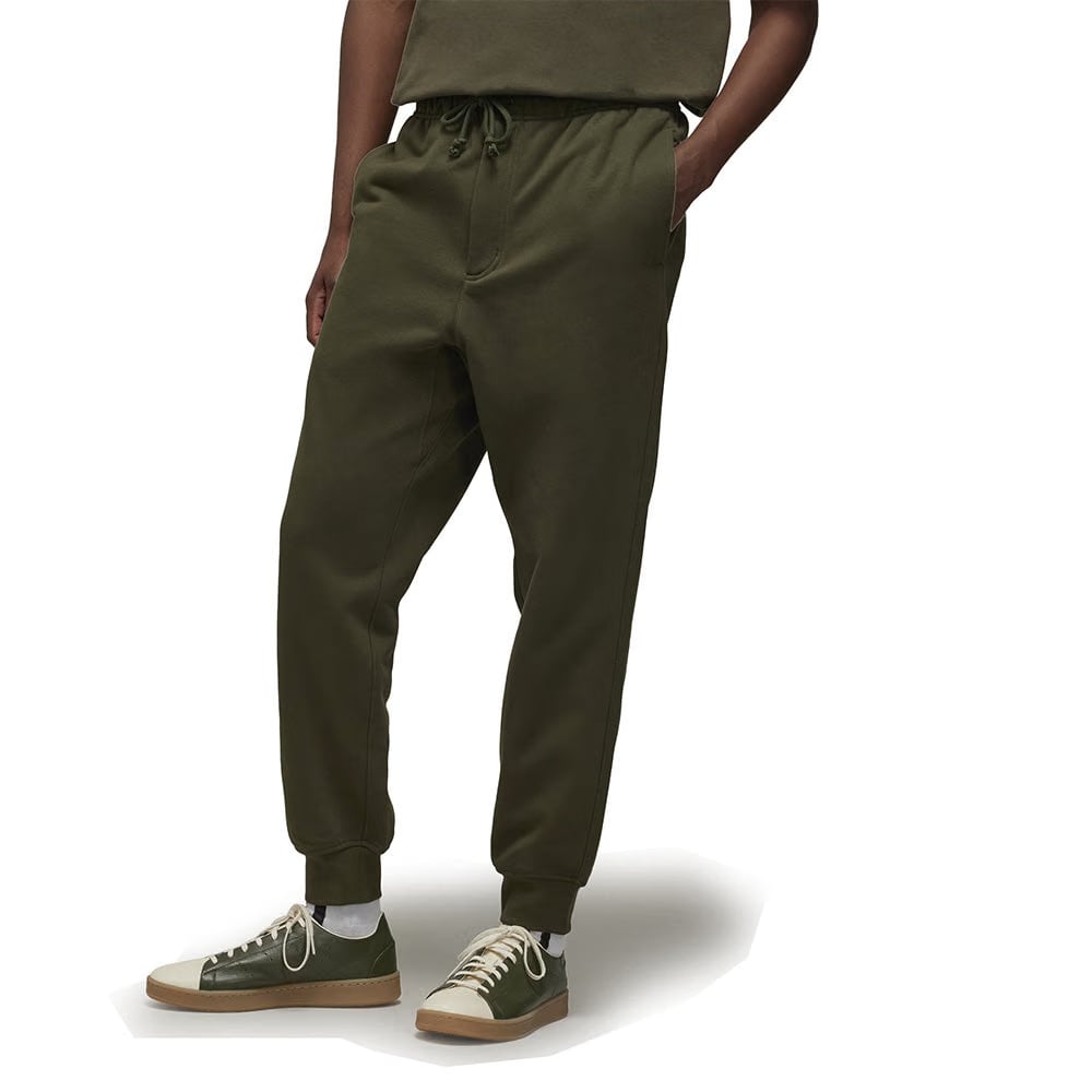 Y-3 BRUSHED TERRY CUFFED JOGGERS