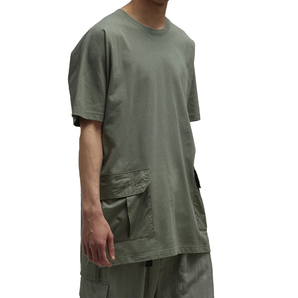 Y-3 CREPE JERSEY SHORT SLEEVE POCKET TEE (UNISEX)
