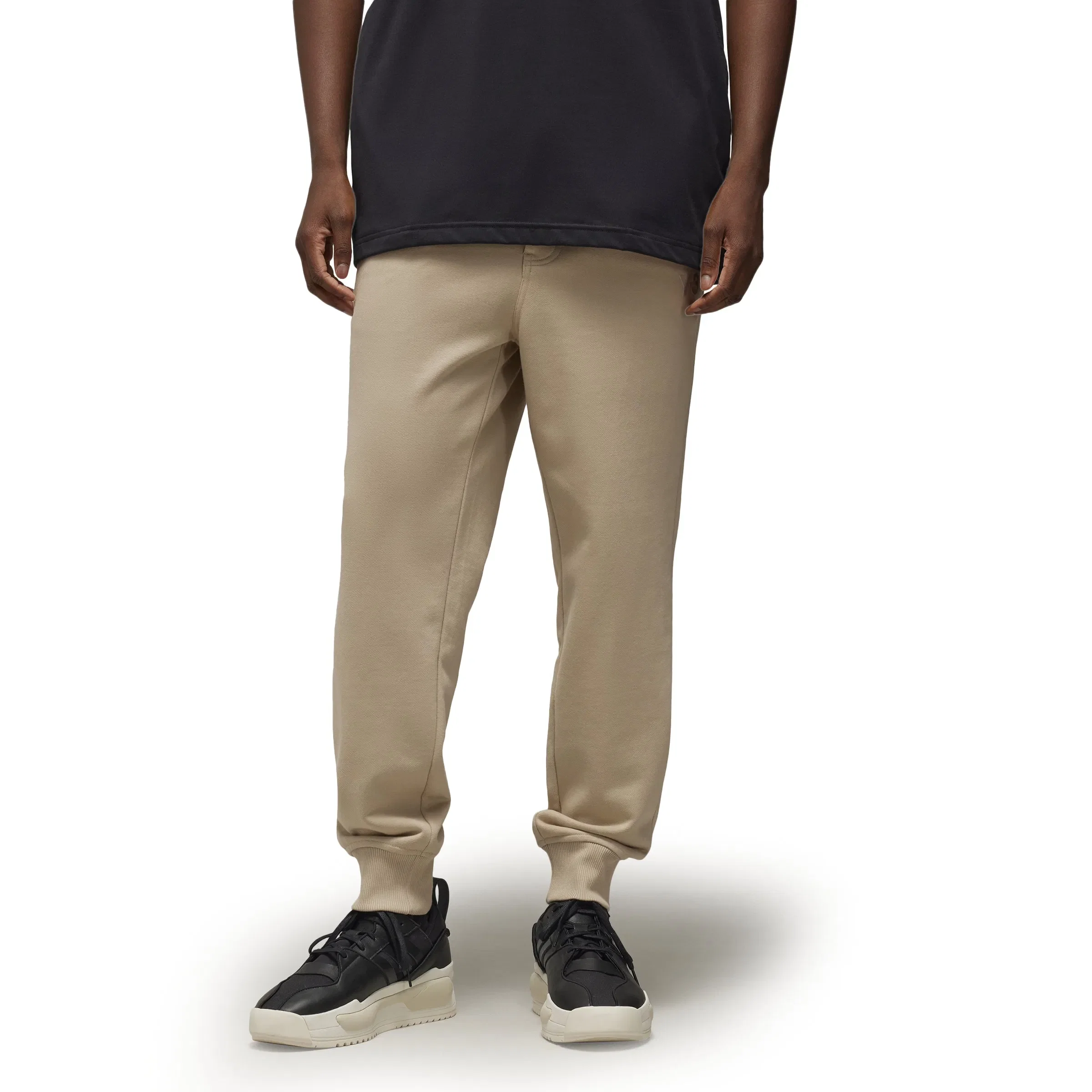 Y-3 FRENCH TERRY CUFFED PANTS (MEN)