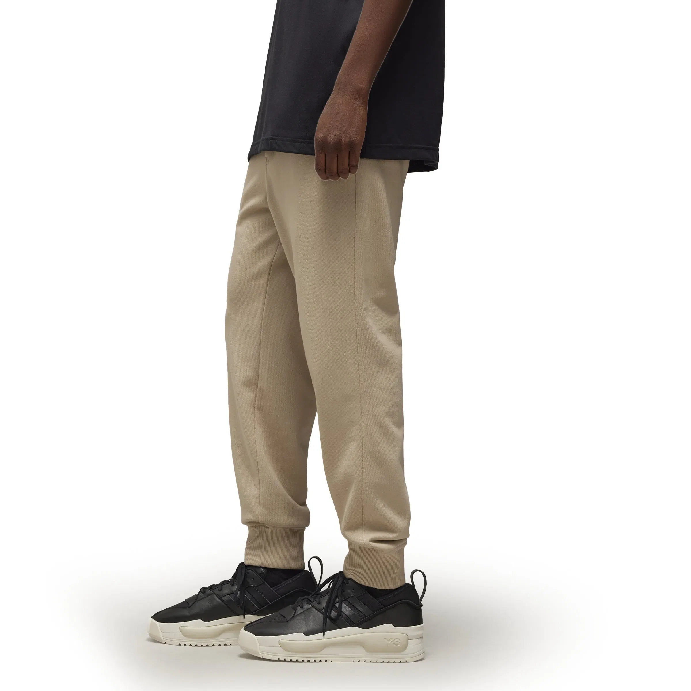 Y-3 FRENCH TERRY CUFFED PANTS (MEN)