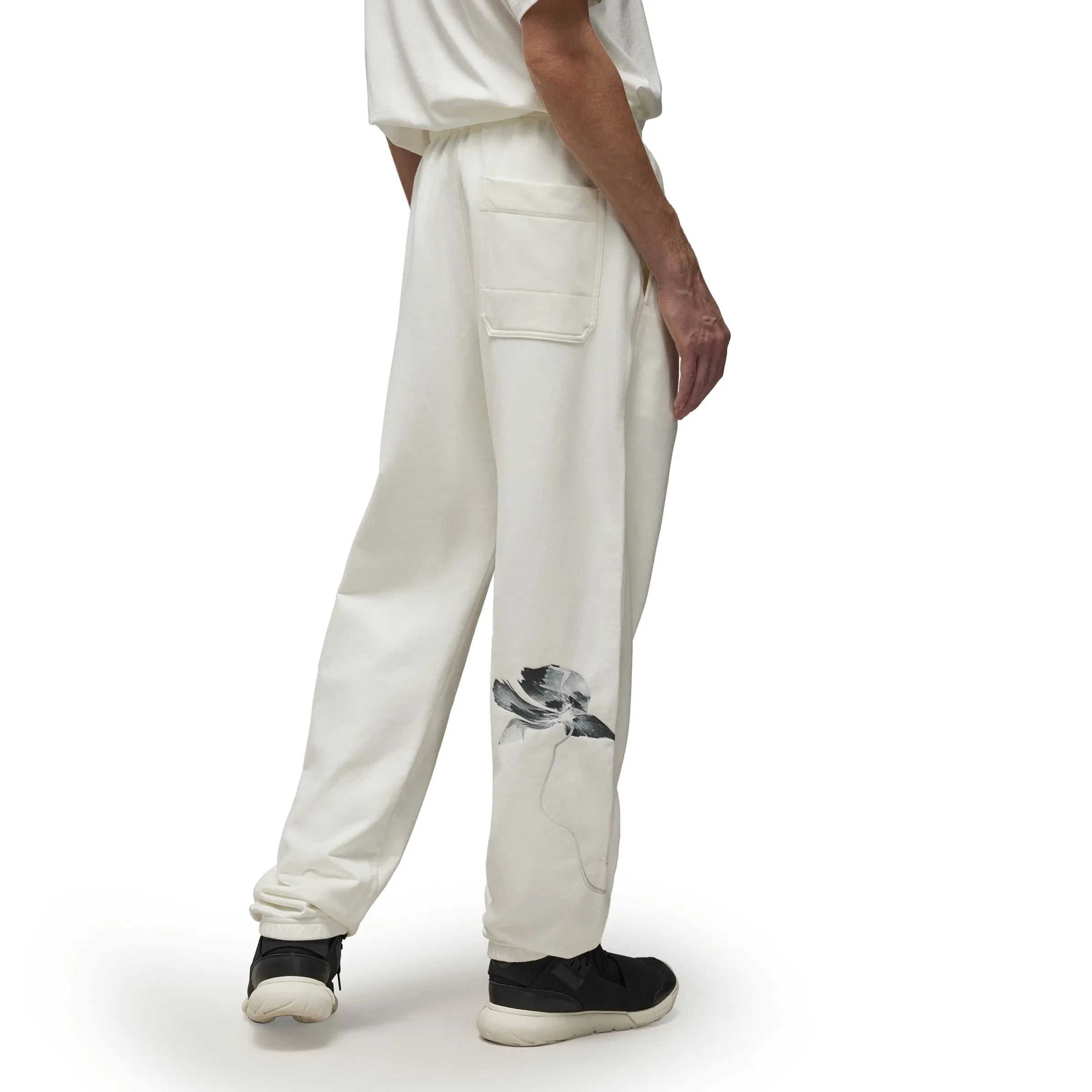 Y-3 GRAPHIC FRENCH TERRY PANTS (UNISEX)