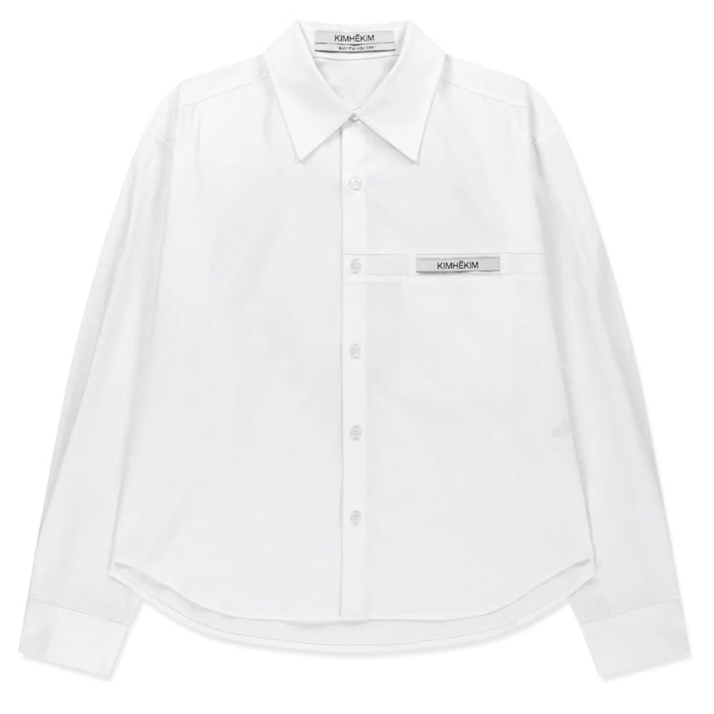 KIMHEKIM BACK HEART CUT-OUT SHIRT