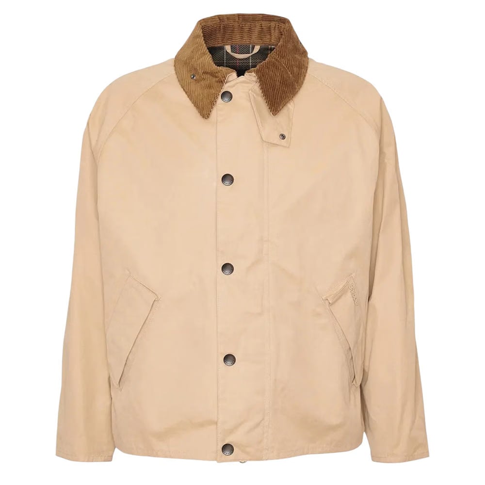 BARBOUR TRANSPORTER OVERSIZED CASUAL JACKET