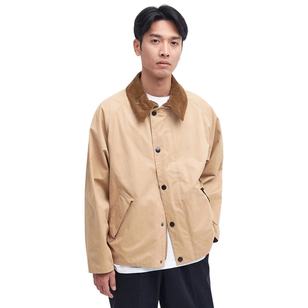 BARBOUR TRANSPORTER OVERSIZED CASUAL JACKET