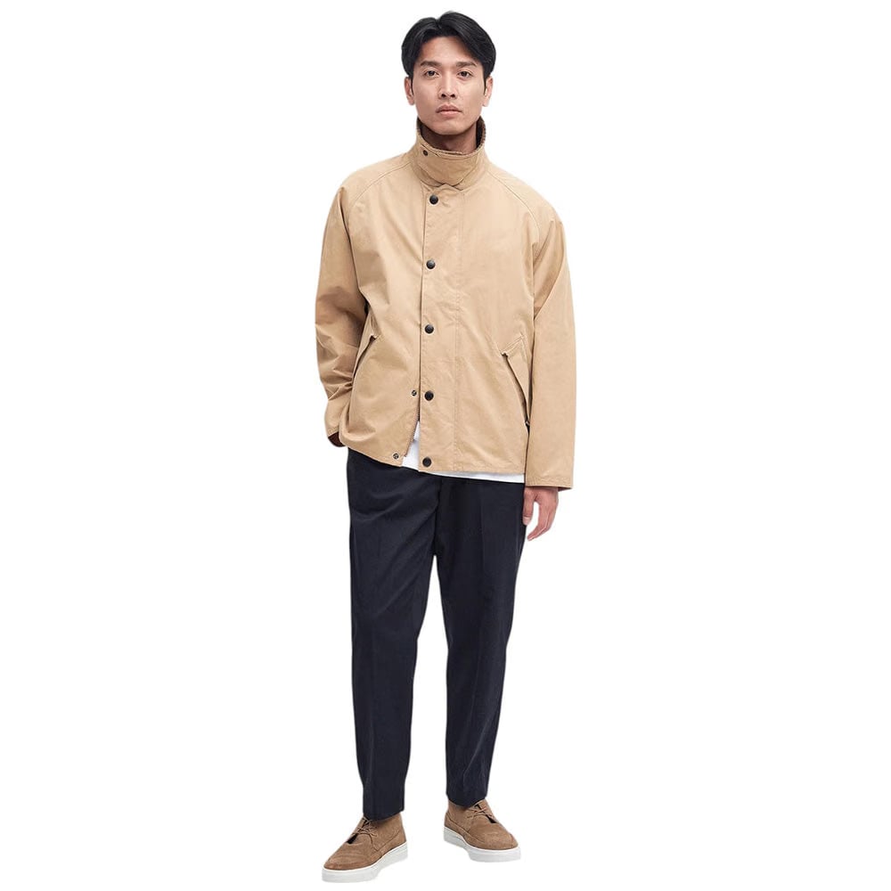 BARBOUR TRANSPORTER OVERSIZED CASUAL JACKET