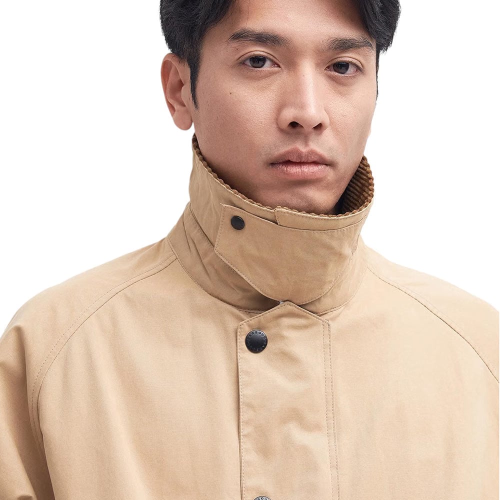 BARBOUR TRANSPORTER OVERSIZED CASUAL JACKET