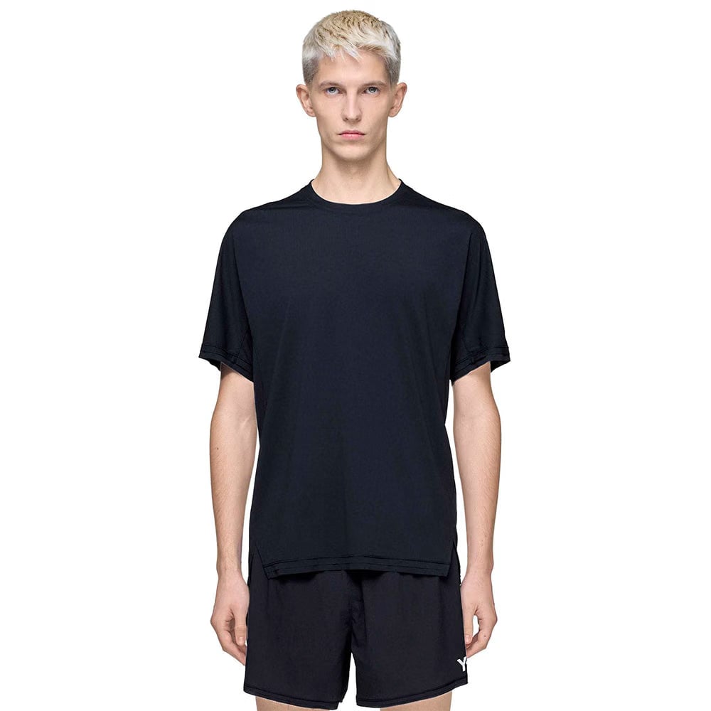Y-3 RUNNING SHORT SLEEVE TEE
