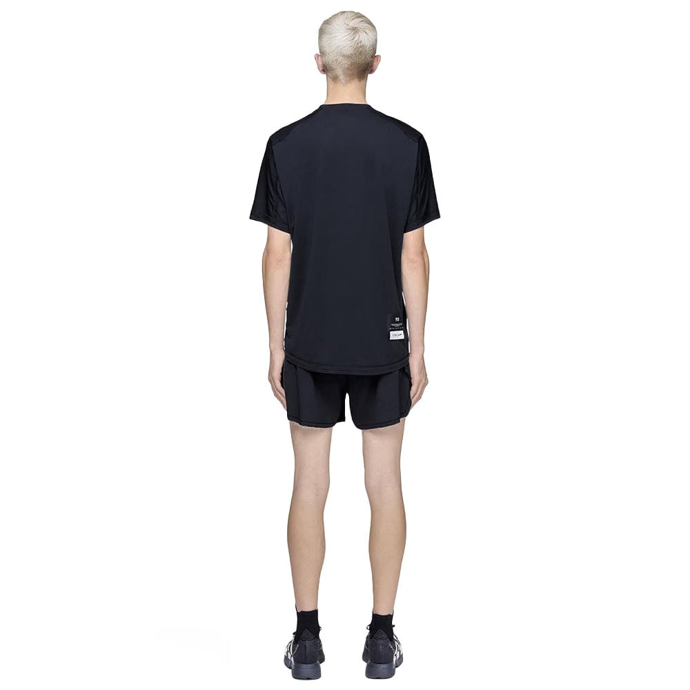 Y-3 RUNNING SHORT SLEEVE TEE