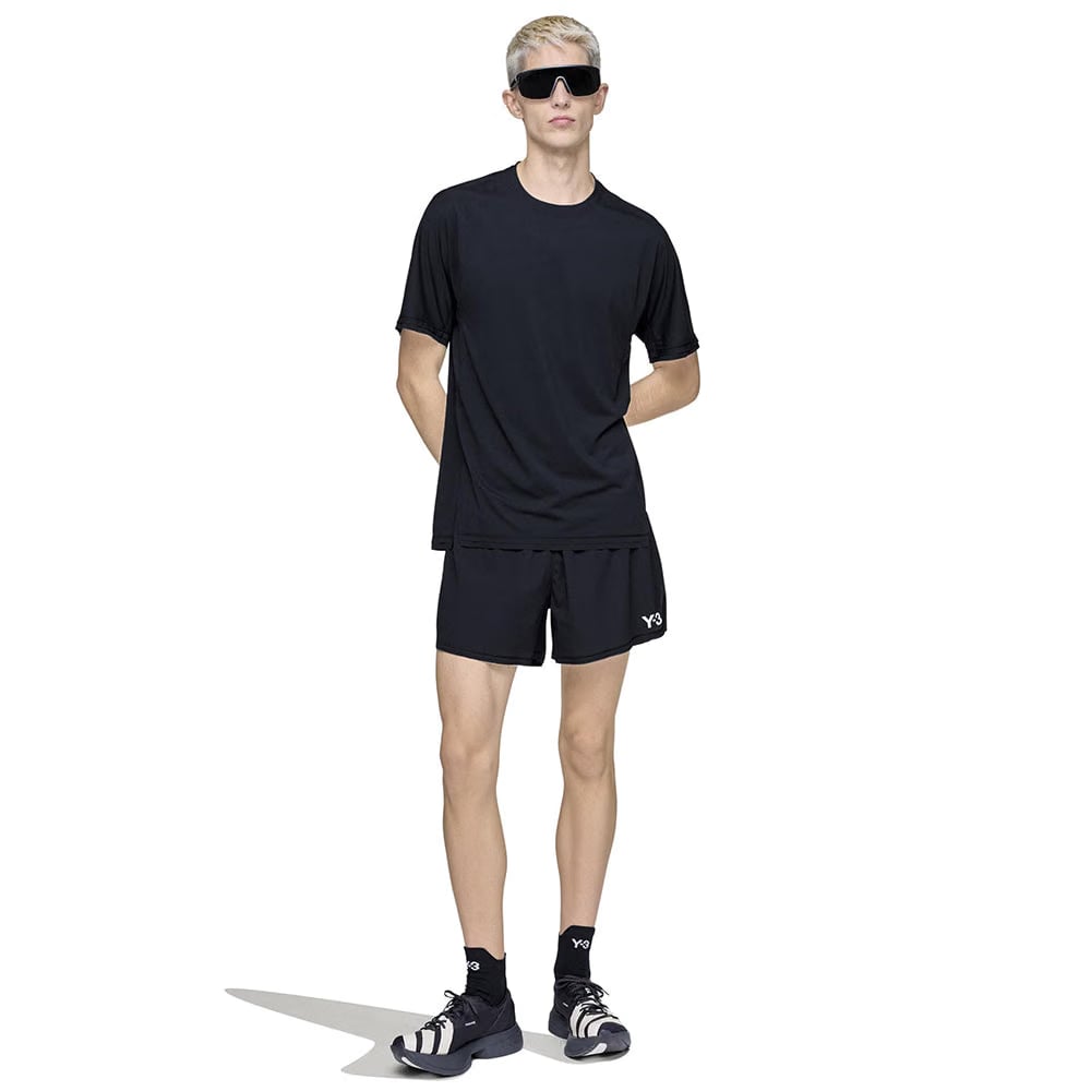 Y-3 RUNNING SHORT SLEEVE TEE