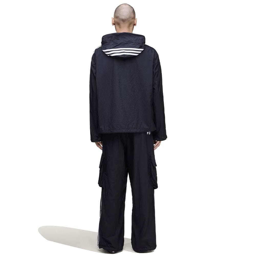Y-3 NYLON WIRED 3 STRIPES CARGO PANTS