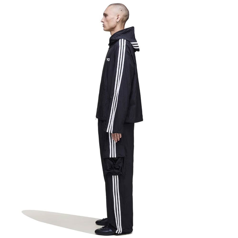 Y-3 NYLON WIRED 3 STRIPES CARGO PANTS