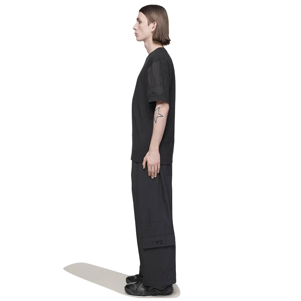 Y-3 UTILITY SHORT SLEEVE TEE