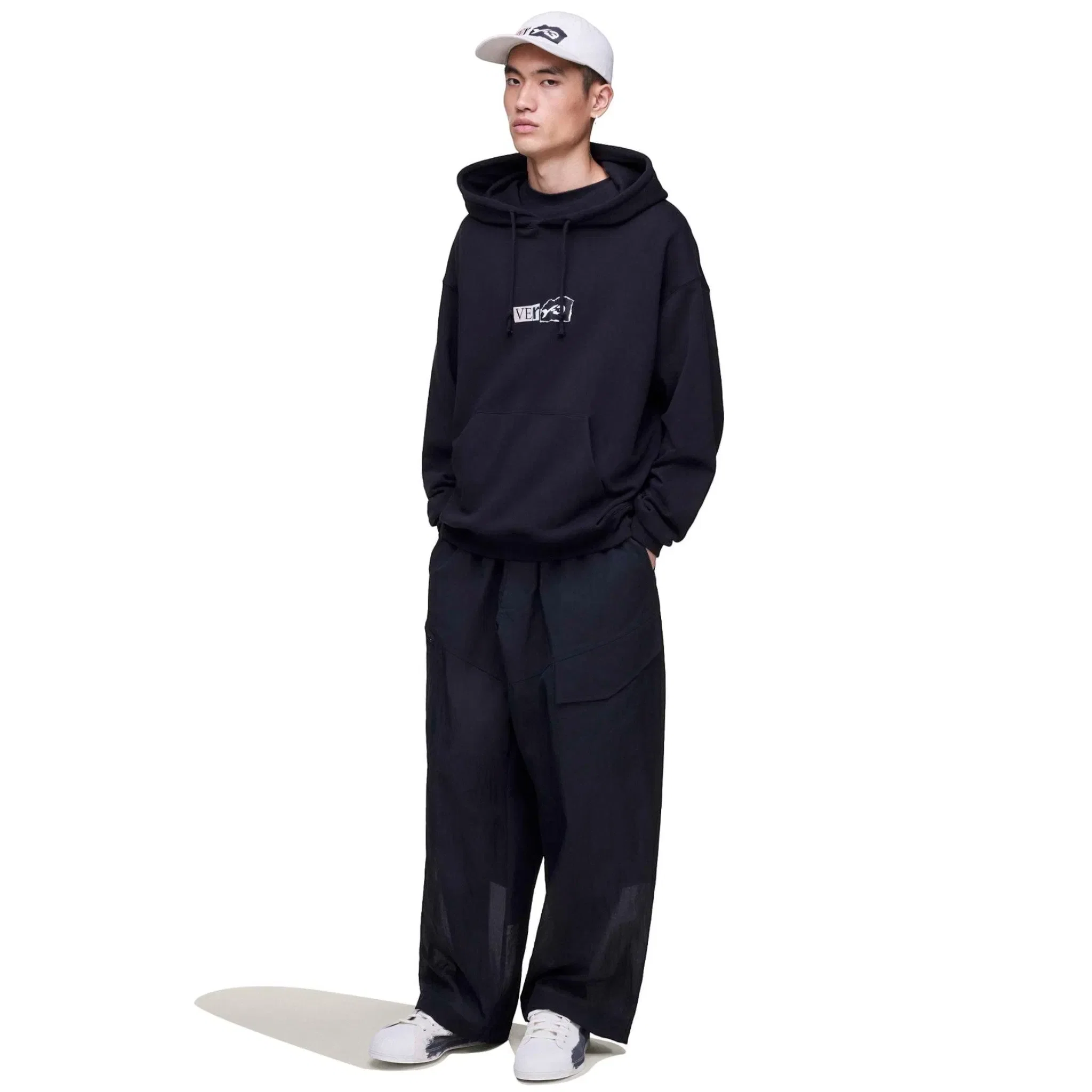 Y-3 BRUSHED TERRY GFX HOODIE