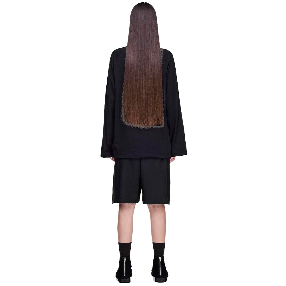 Y-3 SPORT UNIFORM RAW CUT 3-Stripes SHORTS
