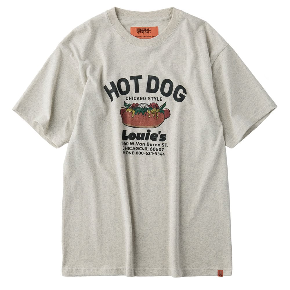 UNIVERSAL OVERALL HOT DOG S/S T-SHIRT