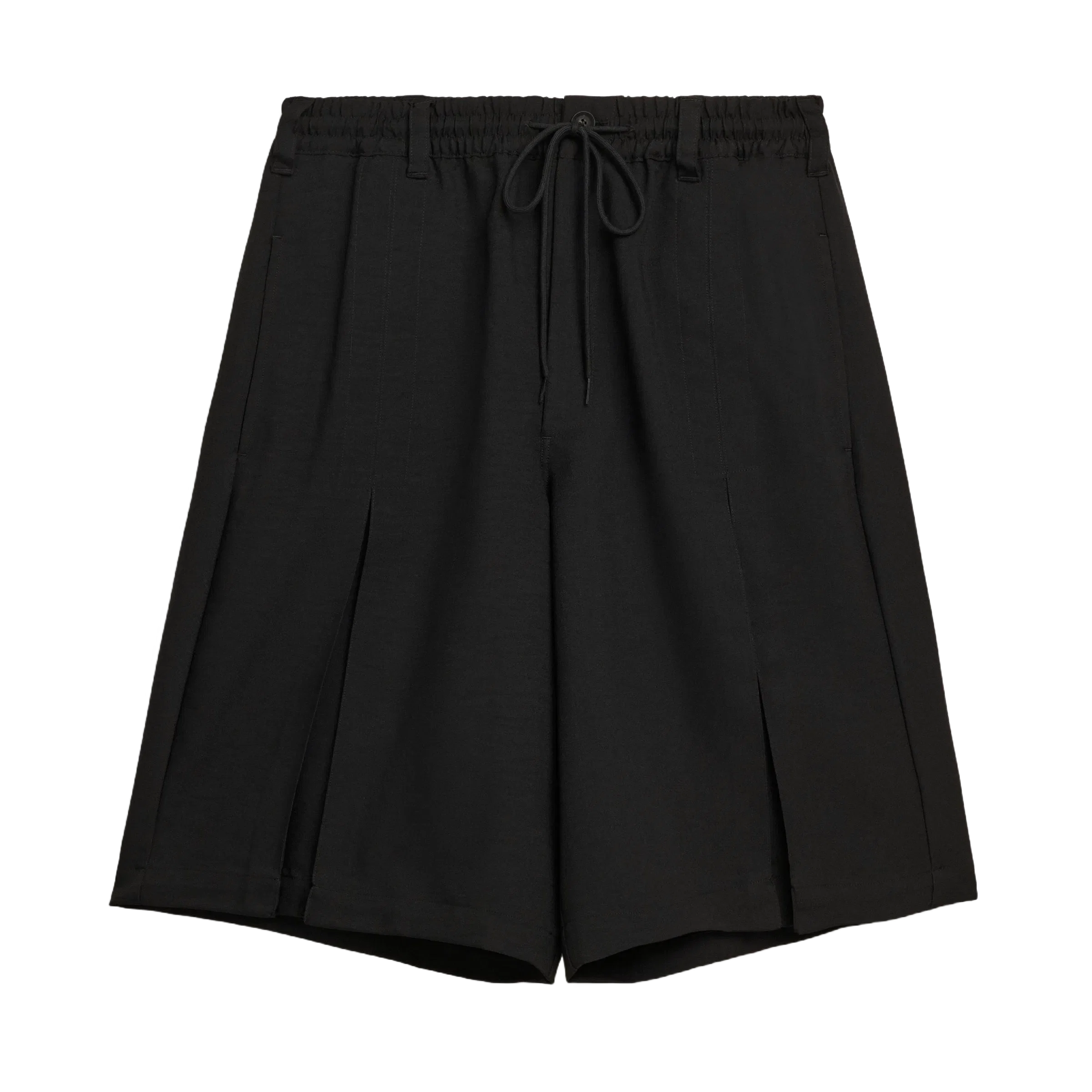 Y-3 SPORT UNIFORM PLEATED SHORTS