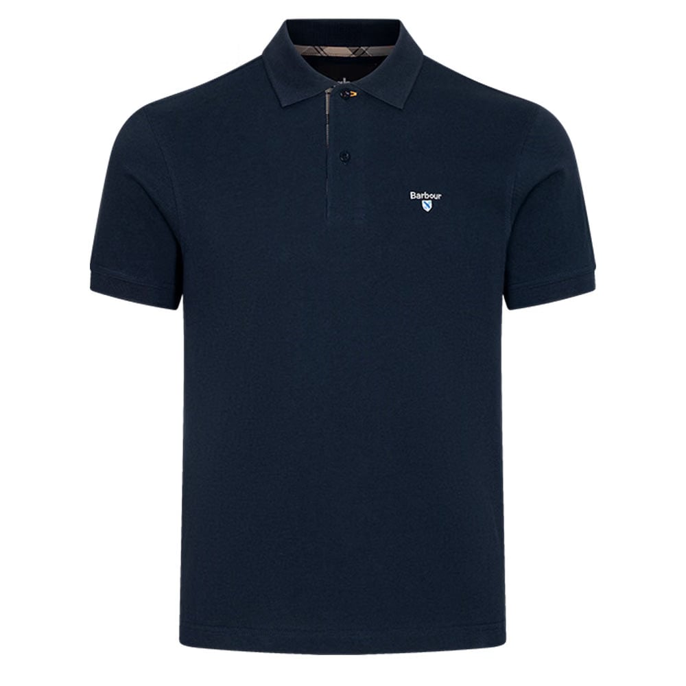 BARBOUR TARTAN PIQUE POLO SHIRT