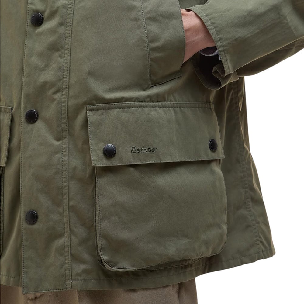 BARBOUR PEACHED OVERSIZED BEDALE CASUAL JACKET