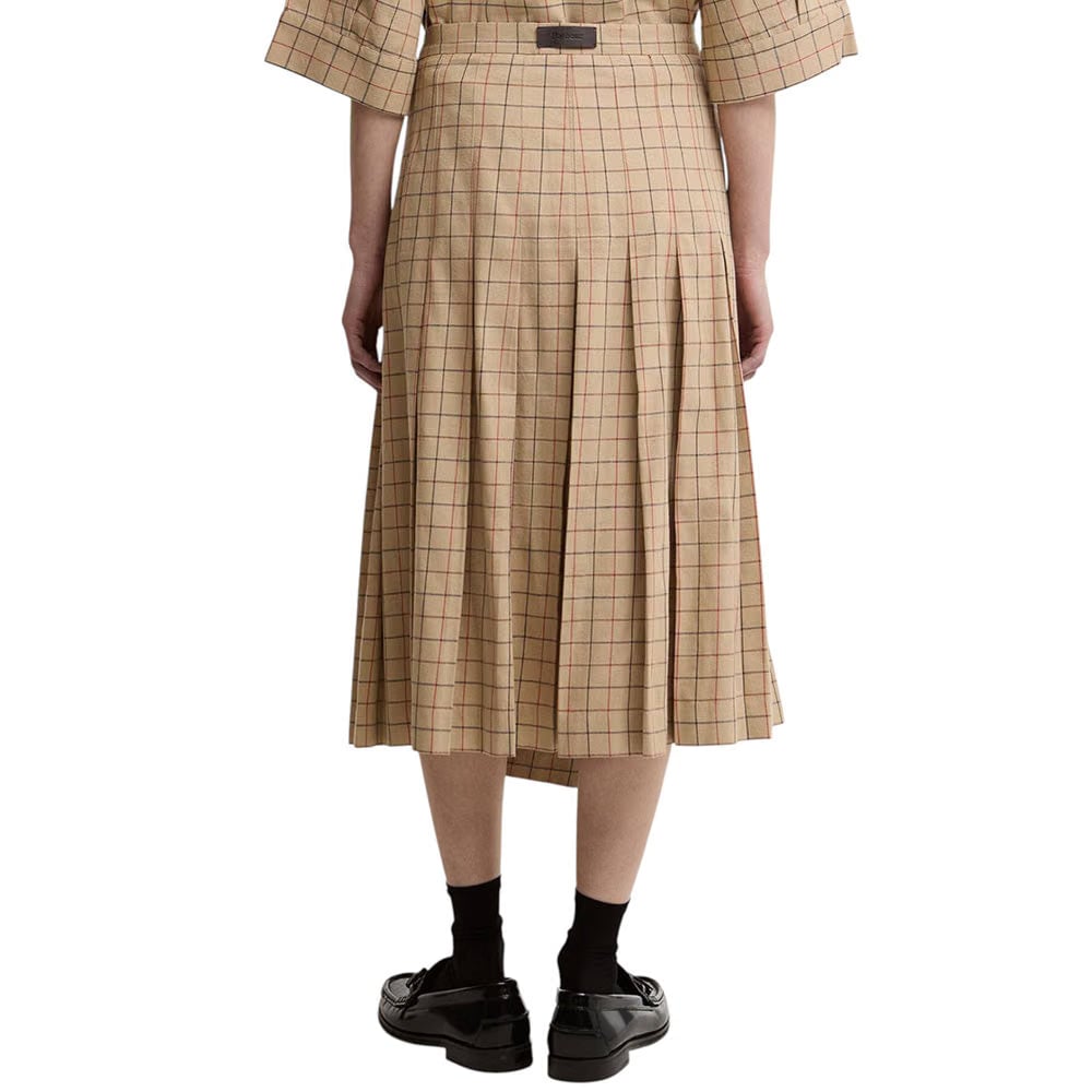 BARBOUR HOLLINGTON TARTAN MIDI SKIRT