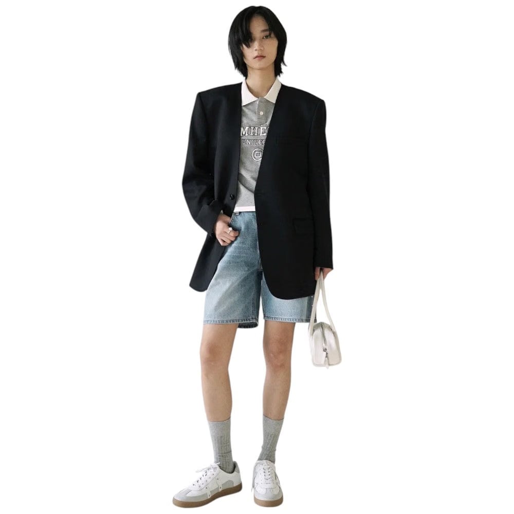 KIMHEKIM VICTOR COLLARLESS JACKET