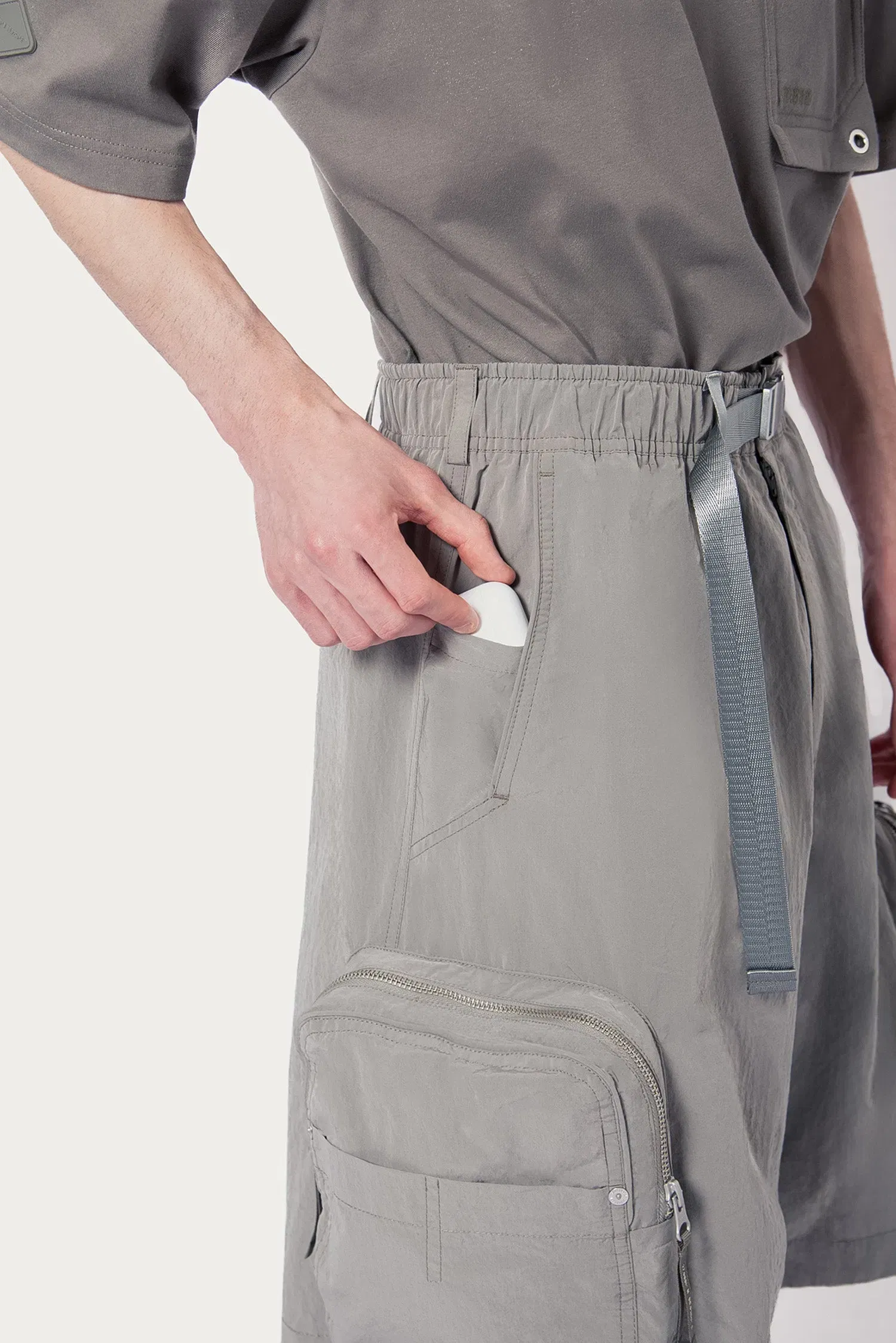 Spoonyard UNISEX ZIPPER POCKETS CARGO SHORTS