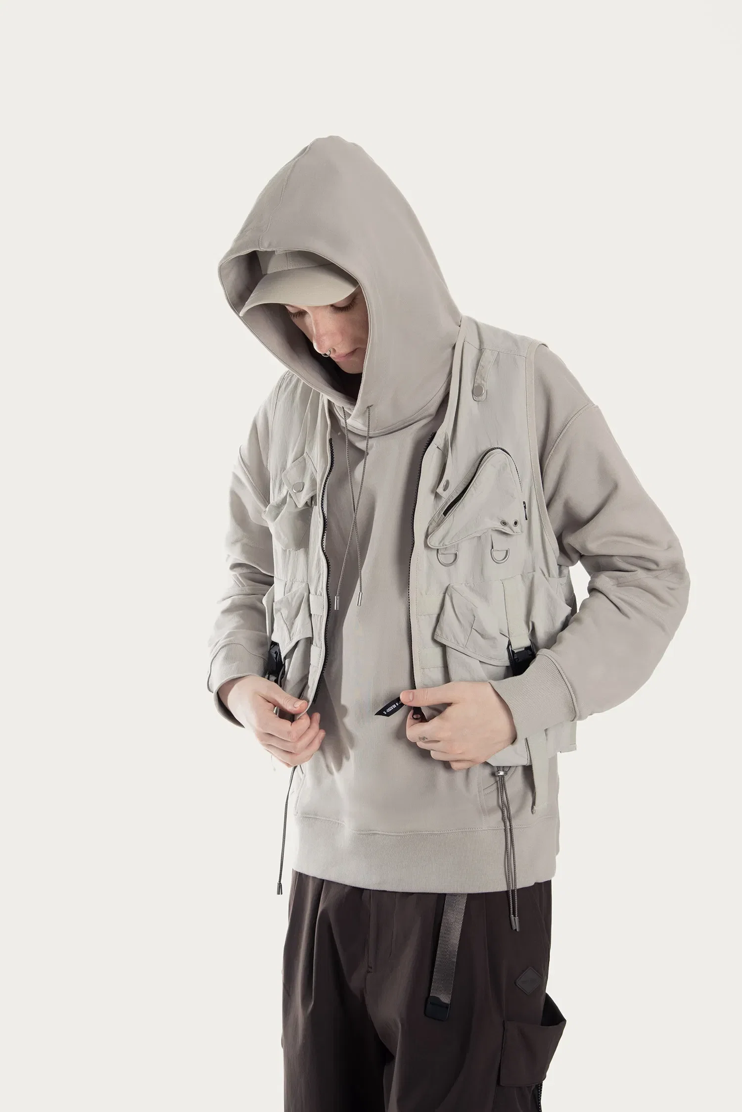 Spoonyard MEN'S PANELLED HOODIE