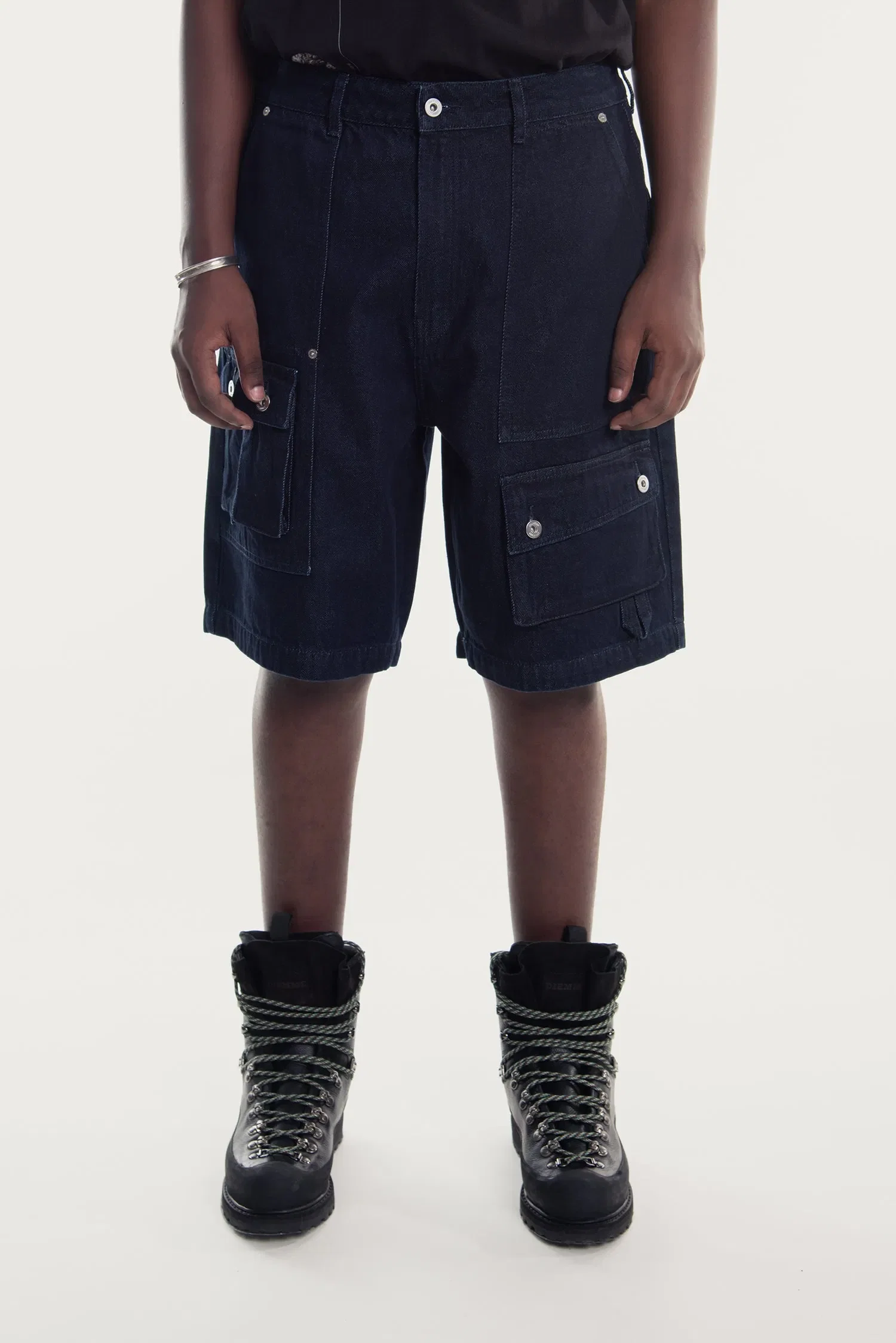 Spoonyard MEN'S DENIM WIDE LEG SHORTS