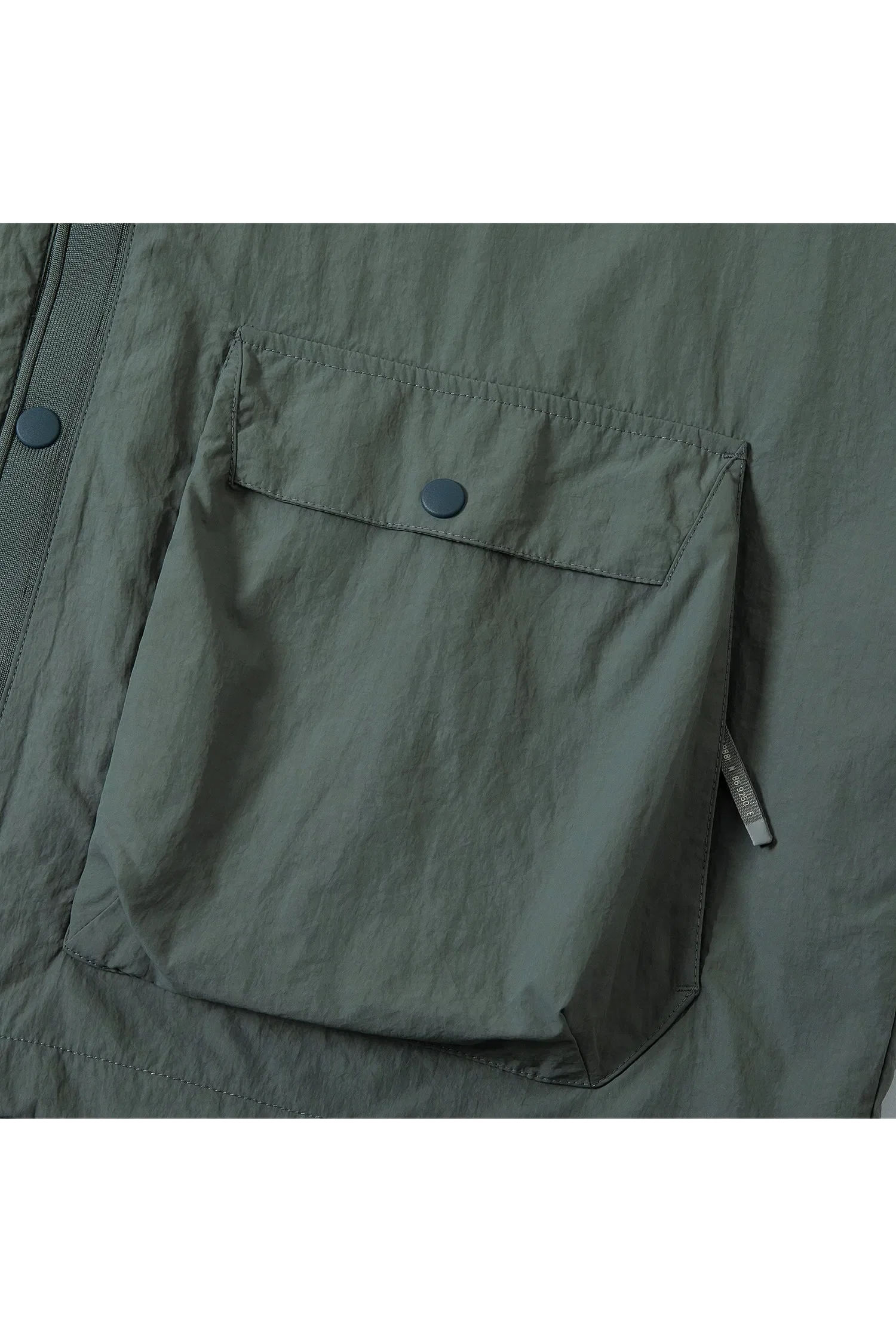 Spoonyard UNISEX FRONT POCKETS NYLON CARDIGAN